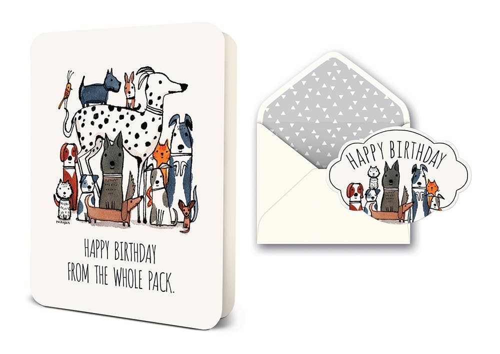HB from the Whole Pack Deluxe Greeting Card
