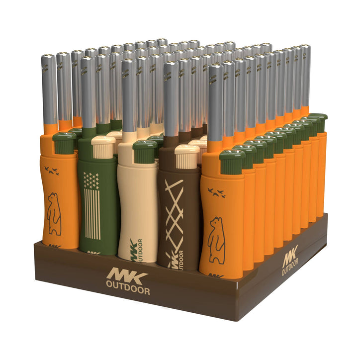 MK Lighter Outdoor Series Candle Lighters, Windproof Torch: Four Styles