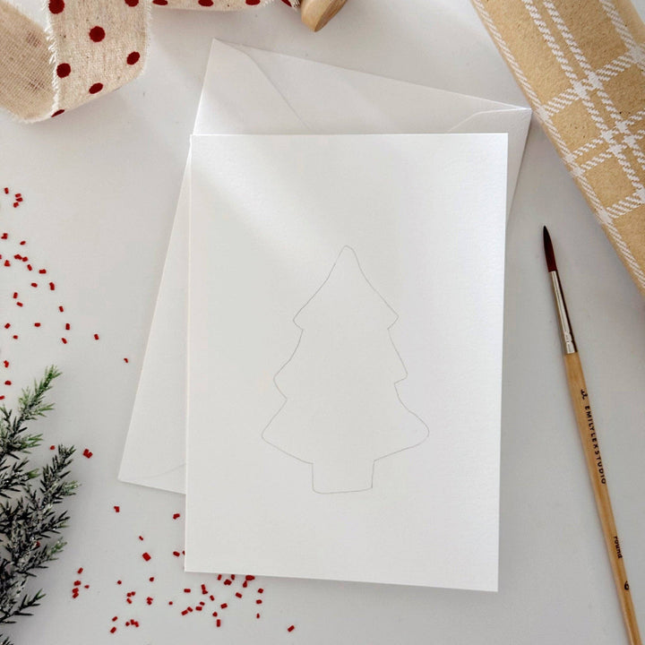 Emily Lex Studios: Gingerbread paintable notecards