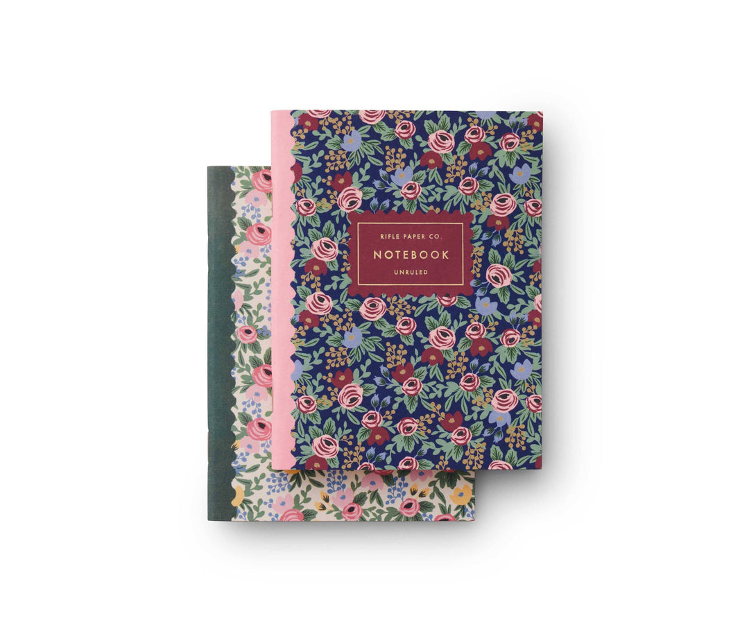 Rifle Paper Co.- Pair of 2 Rosa Pocket Notebooks