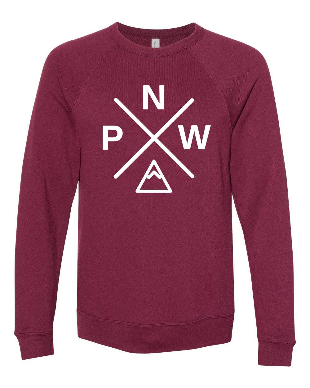 PNW Classic Pullover: Maroon