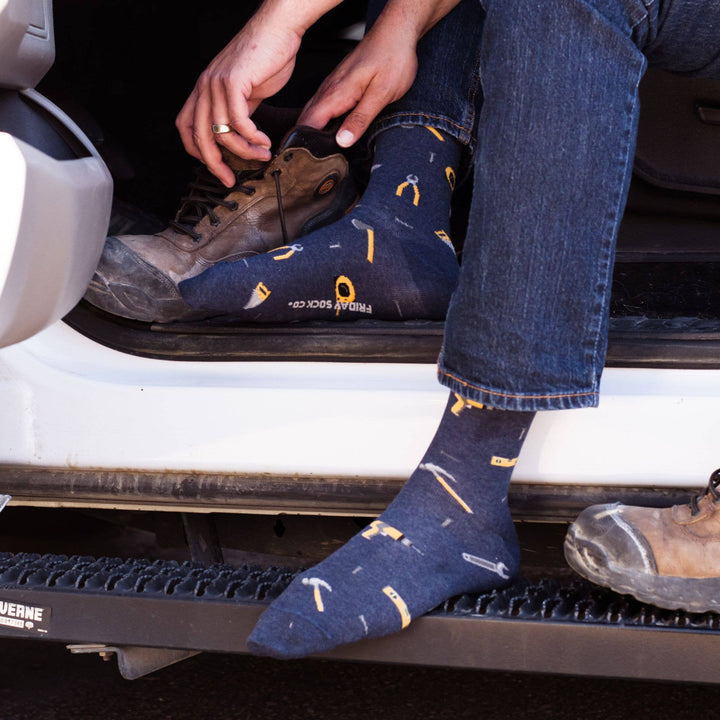 Men’s  Construction Socks: Men's 7-12 US/CAN