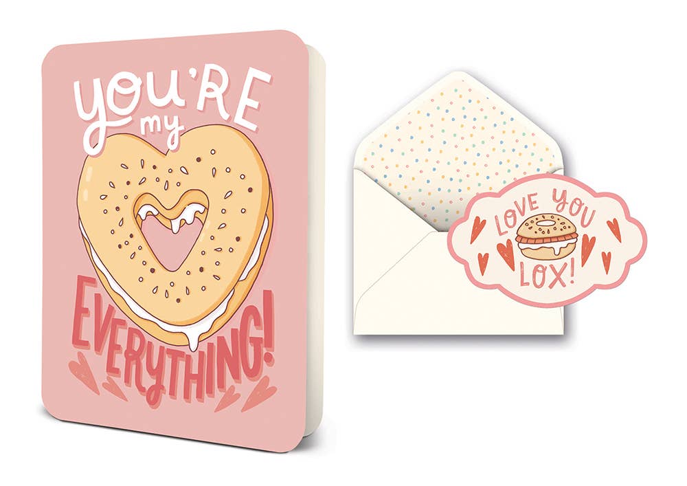 You're My Everything Deluxe Greeting Card - Pine & Moss