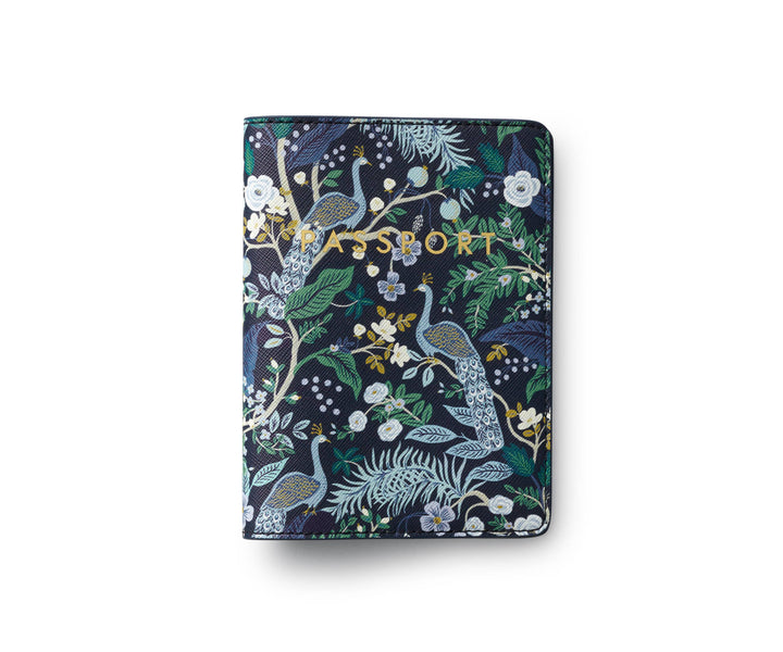 Rifle Paper Co.- Peacock Passport Holder