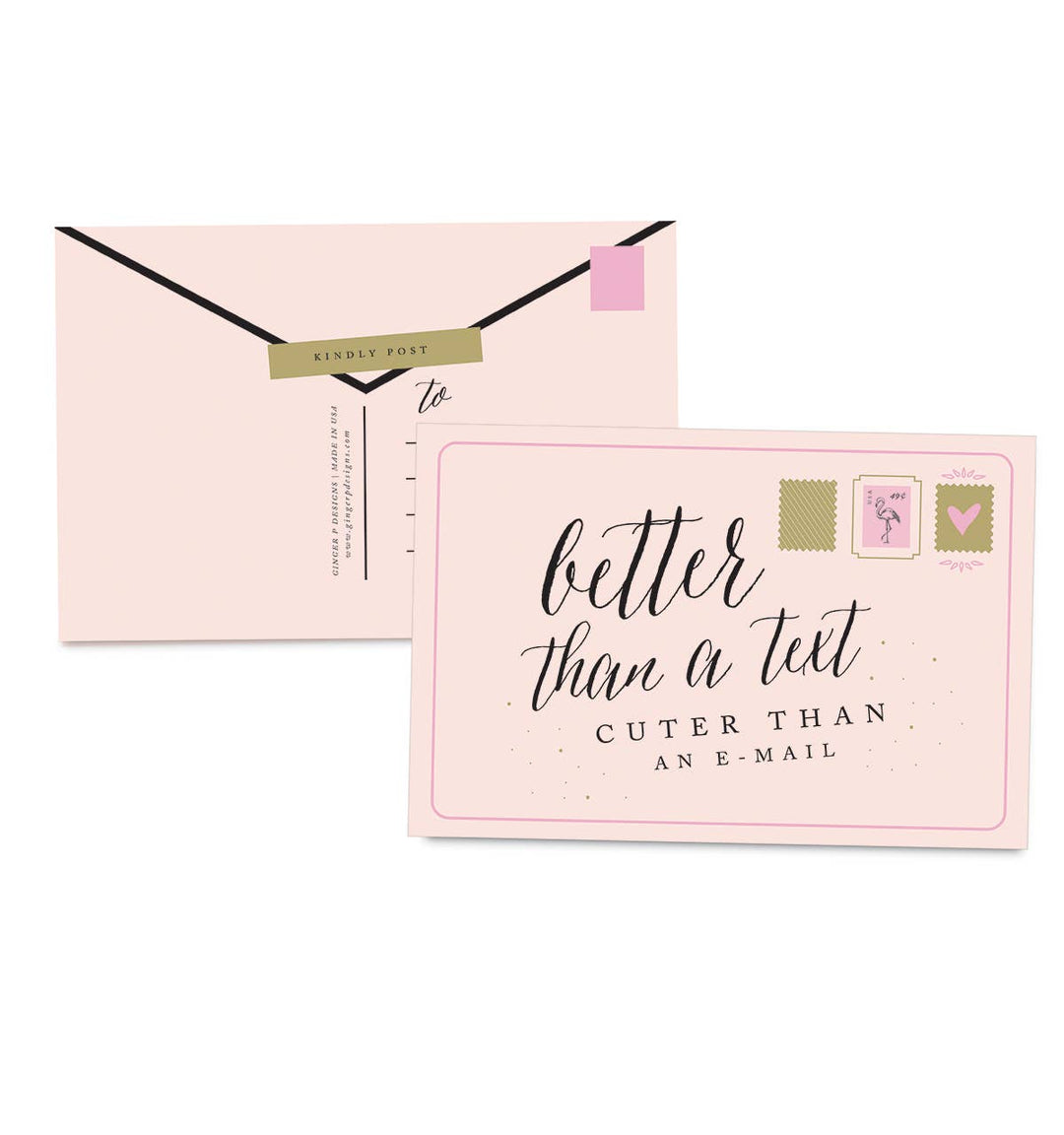 Better Than a Text Postcards - Pine & Moss