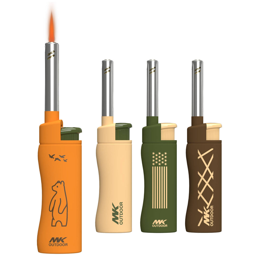 MK Lighter Outdoor Series Candle Lighters, Windproof Torch: Four Styles