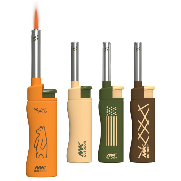 MK Lighter Outdoor Series Candle Lighters, Windproof Torch: Four Styles