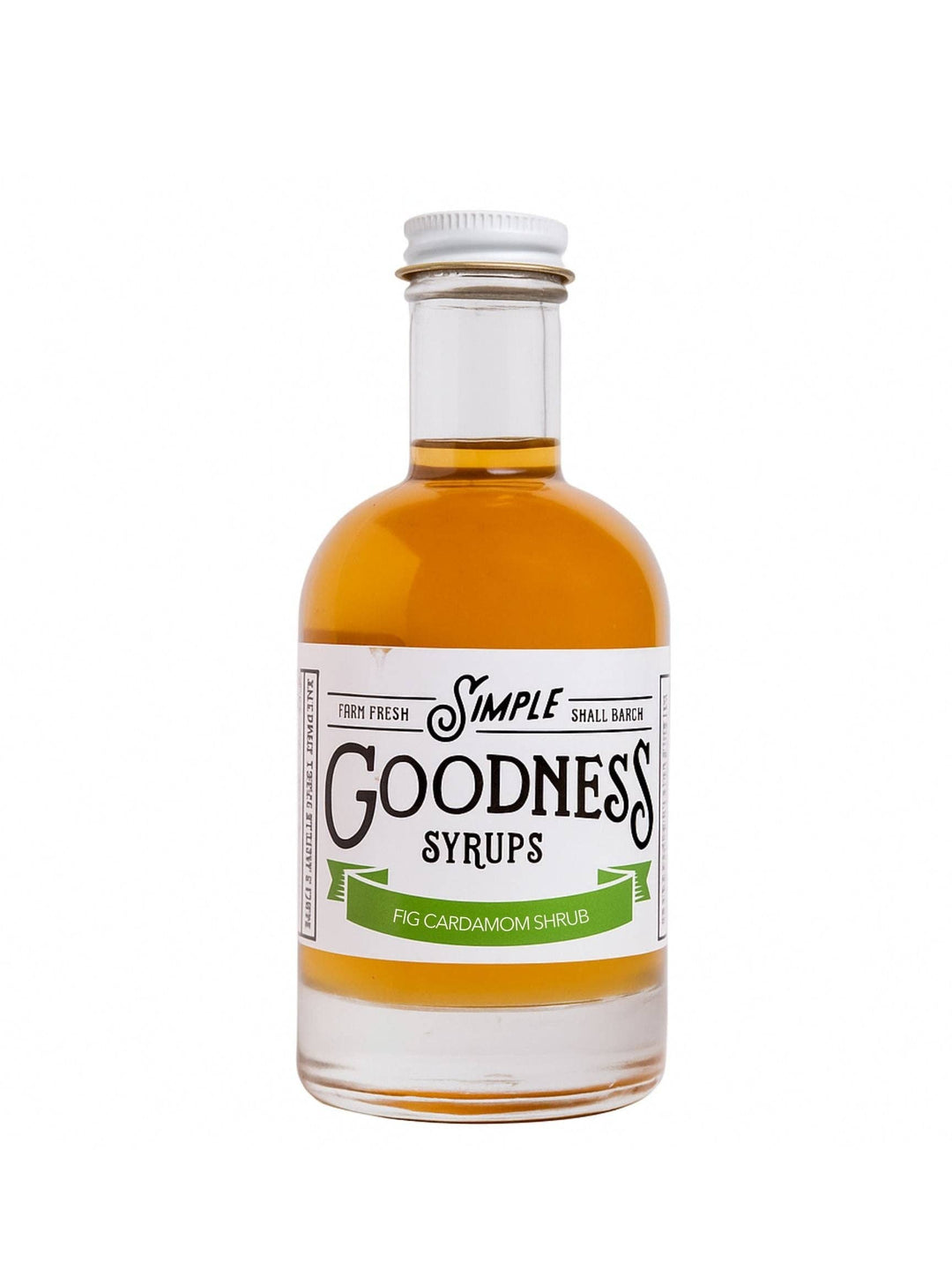 Simple Goodness Syrups: Fig Cardamom Shrub