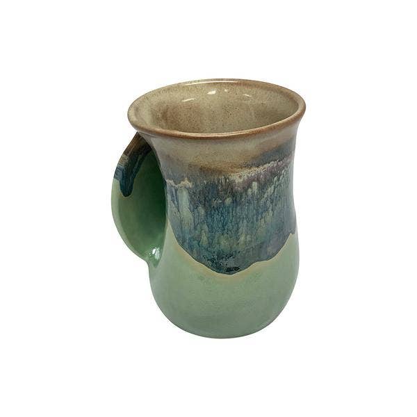 The Original Handwarmer Mug: Mountain Meadow / Left Hand