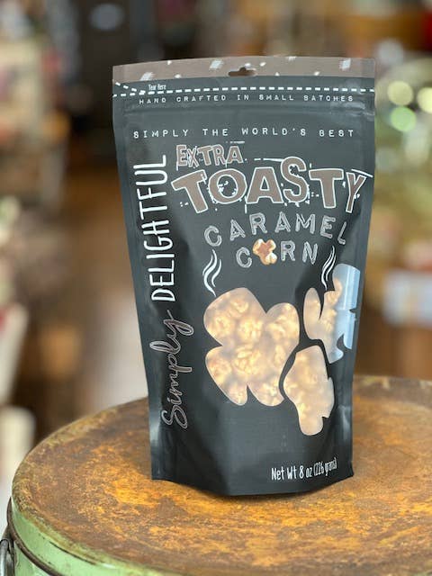 Simply Delightful Popcorn: Extra Toasty Caramel Corn