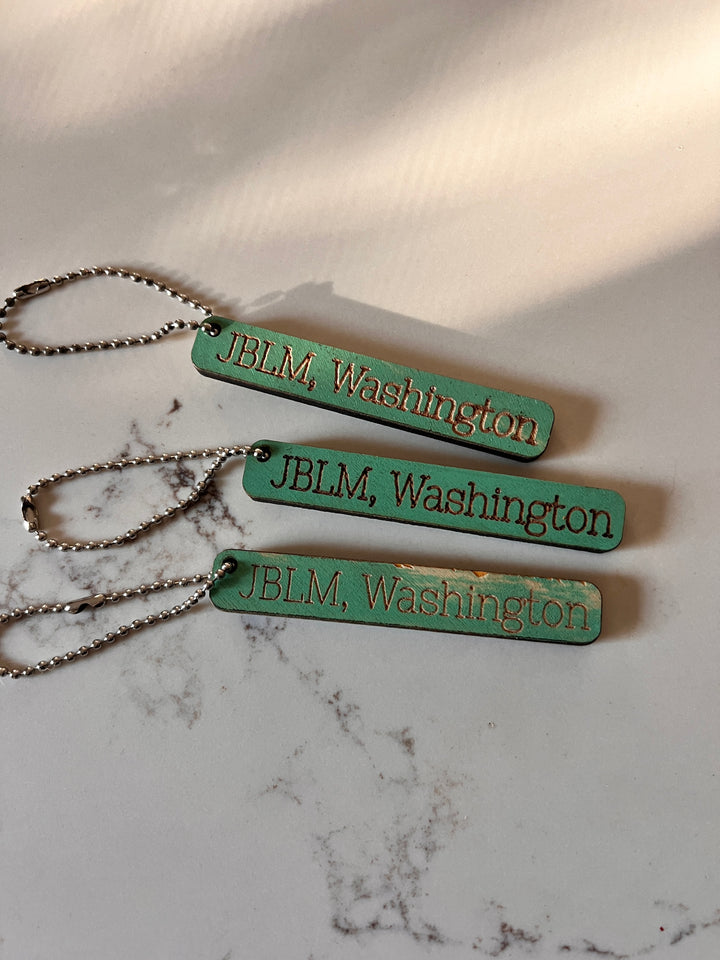 Ginger & The Huth- Local Keychains - Pine & Moss