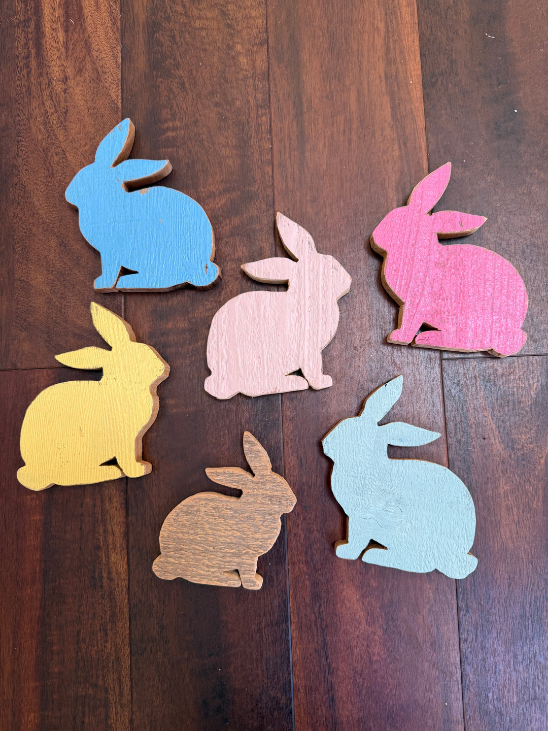 Ginger & The Huth- Small Easter Bunny Wood Sitters