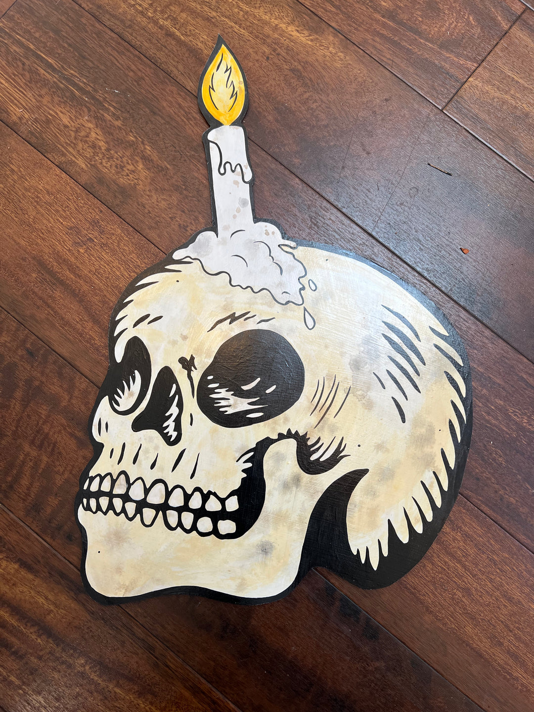KR.Collective: Candle Skull