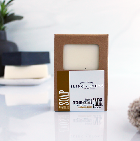Sling & Stone Soap- 5 oz. - Pine & Moss