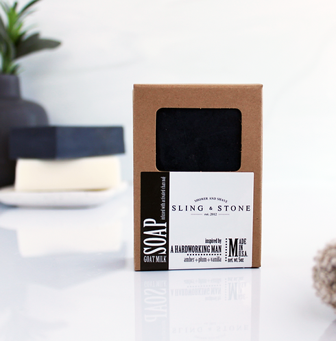 Sling & Stone Soap- 5 oz. - Pine & Moss