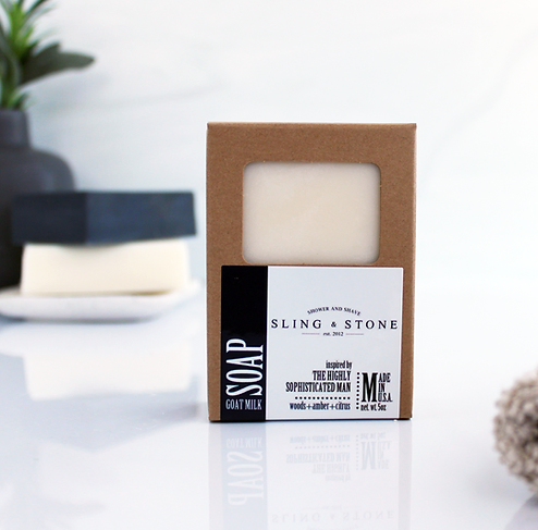 Sling & Stone Soap- 5 oz. - Pine & Moss