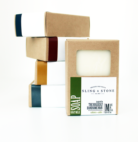 Sling & Stone Soap- 5 oz. - Pine & Moss
