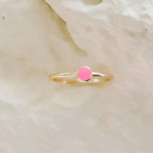 Libby Ring - Pink - Pine & Moss