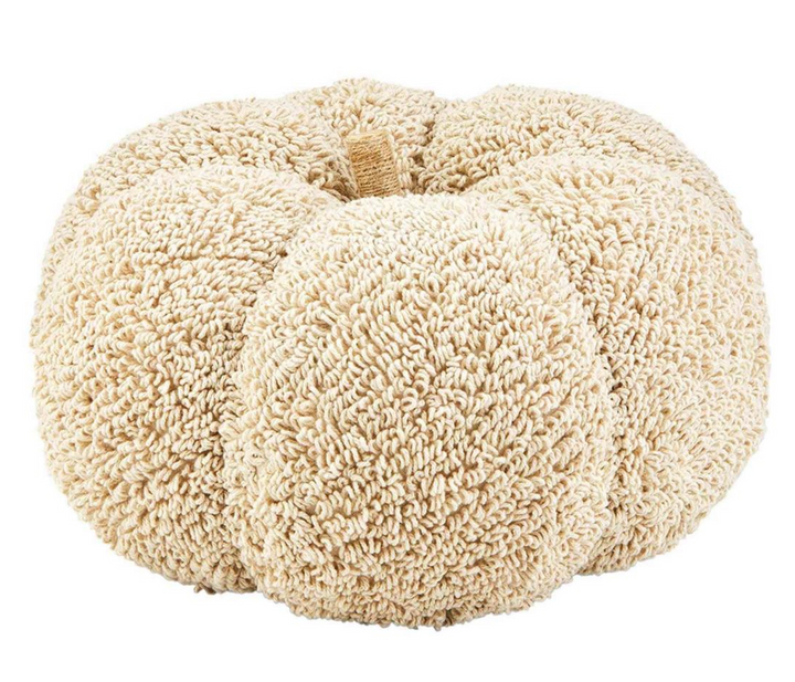 Tufting Pumpkin Sitter- Large - Pine & Moss