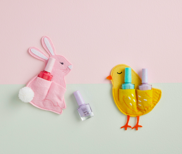 Chick Easter Nail Polish Set - Pine & Moss