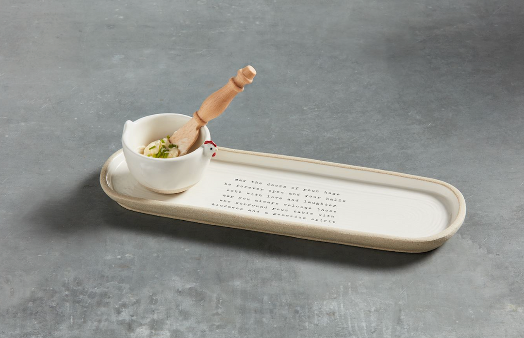 Farm Tray & Dip Set - Pine & Moss
