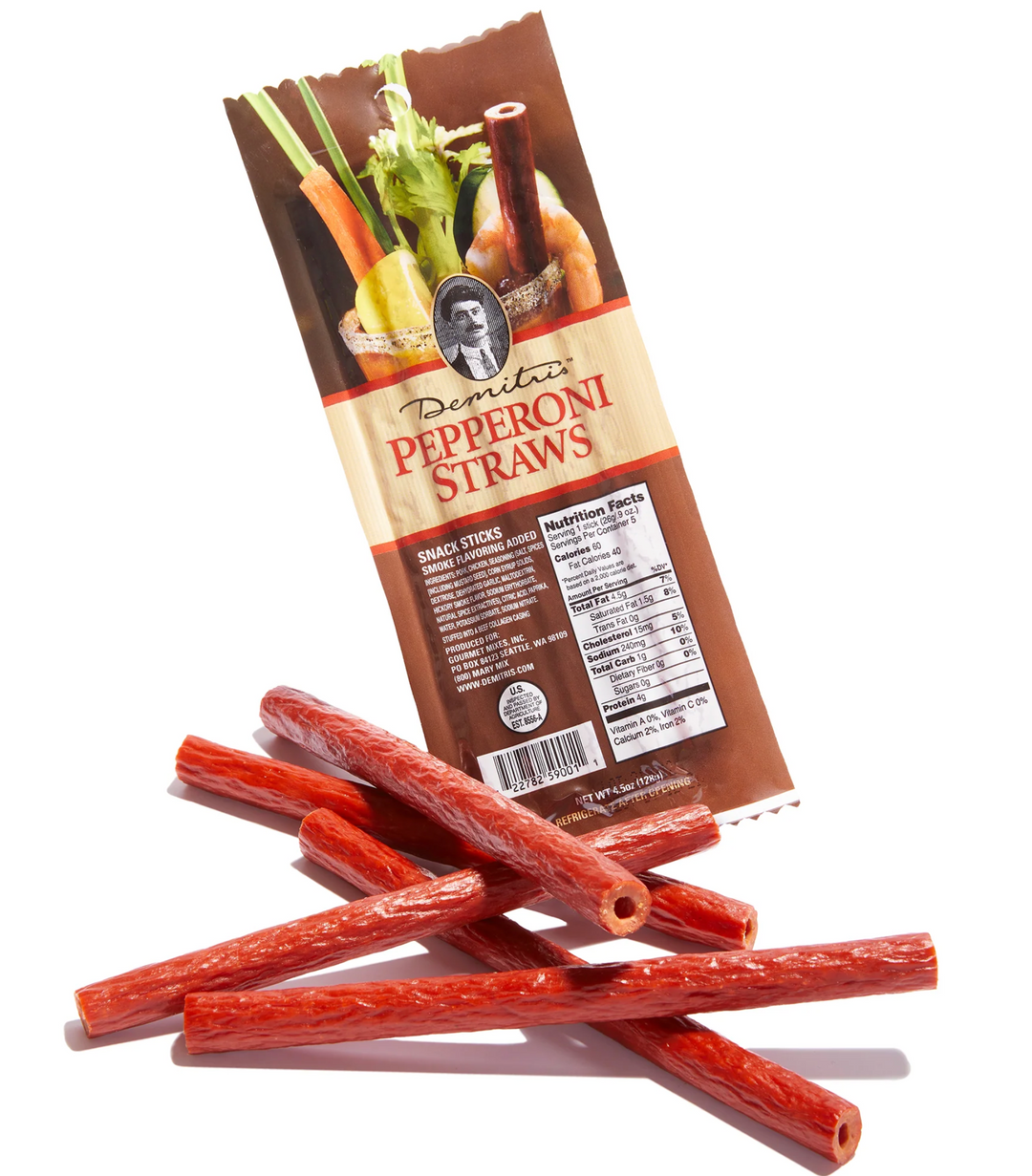 Demitri's Pepperoni Straws- 5 pk. - Pine & Moss