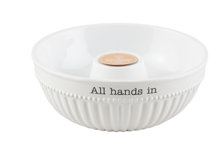 All Hands In Accessories Serving Bowl - Pine & Moss