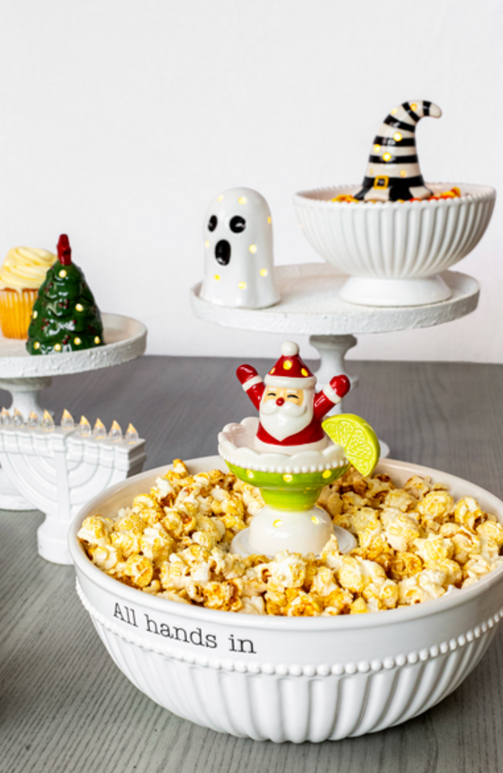 All Hands In Accessories Serving Bowl - Pine & Moss