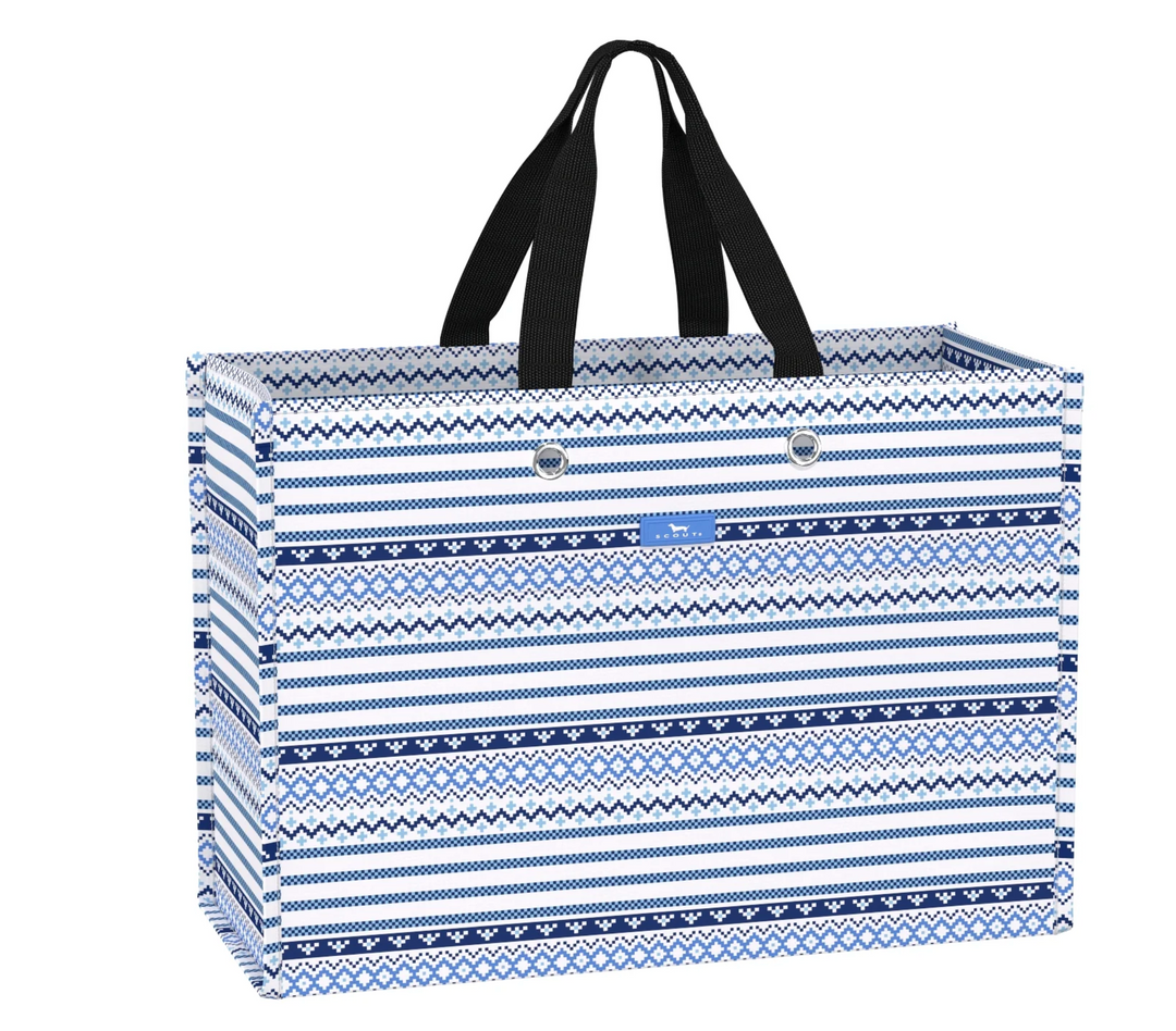 Scout X-Large Package Gift Bag- Knit Happens - Pine & Moss