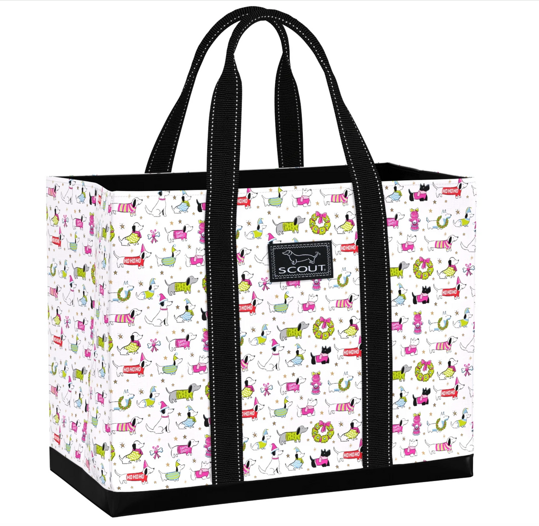 Scout Original Deano Large Tote Bag- O Howly Night - Pine & Moss
