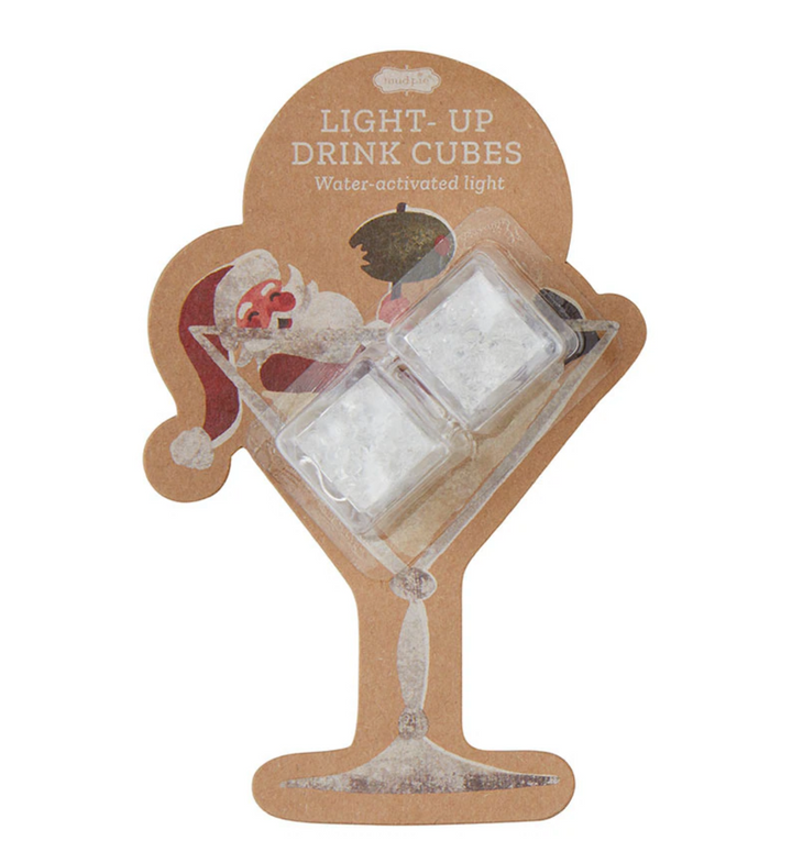 Christmas Light Up Drink Cubes - Pine & Moss