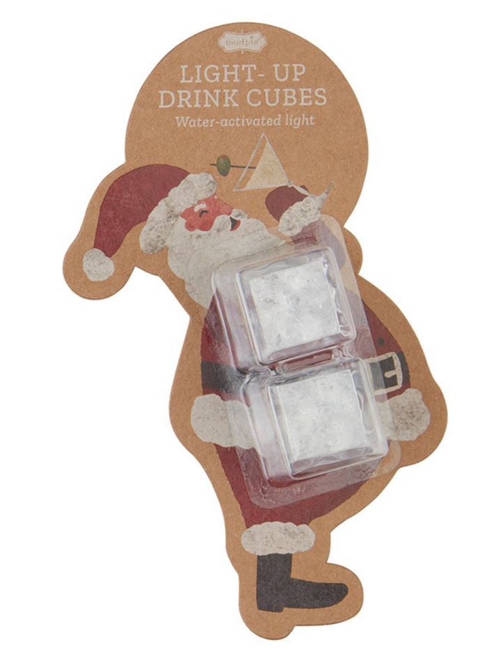 Christmas Light Up Drink Cubes - Pine & Moss