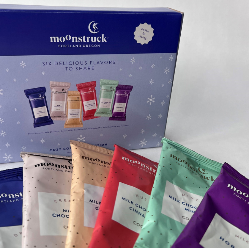 Hot Cocoa Sampler Box - Pine & Moss