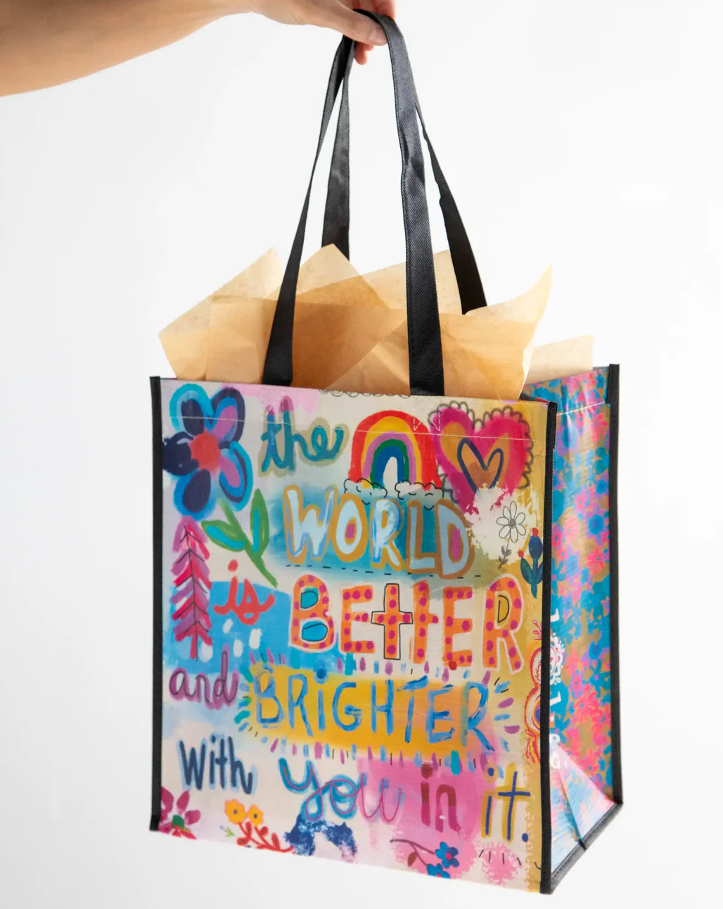 XL Happy Bag- The World is Better....