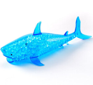 Jumbo Shark Gel Bead Squeeze Toy
