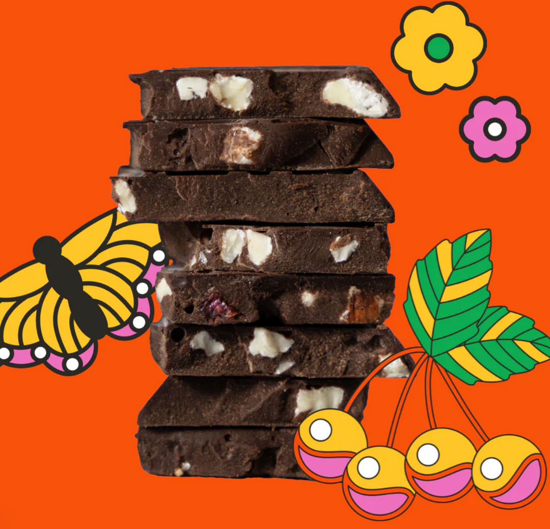 Maeve Rainier Cherry Dark Chocolate Truffle Bar