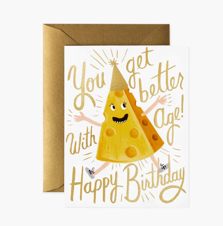 Better With Age Birthday Card
