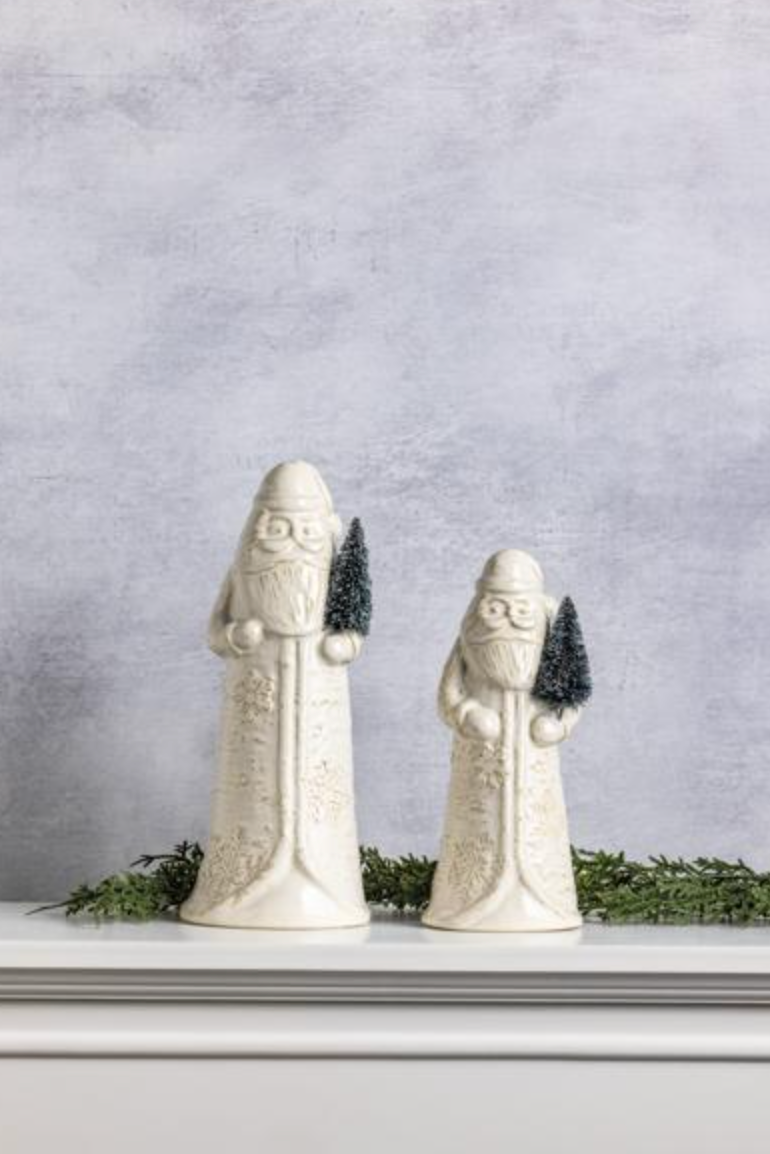 White Christmas Santa Sitters (Two Sizes)