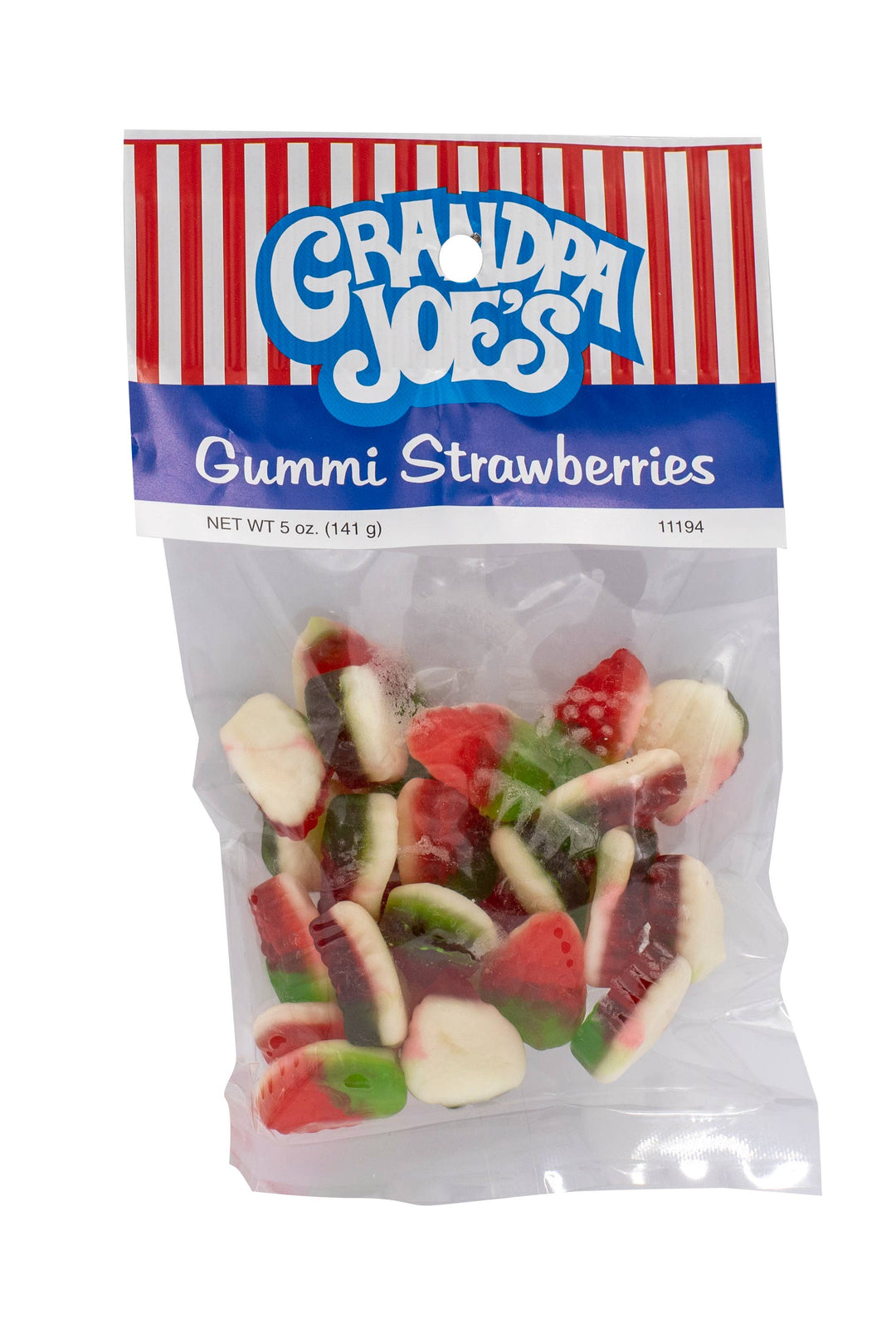 Grandpa Joe's Peg Bags, Gummi Strawberries