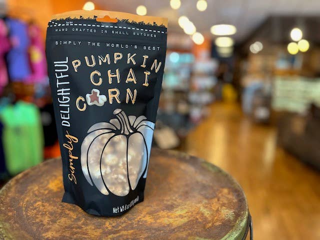 Simply Delightful Pumpkin Chai Popcorn