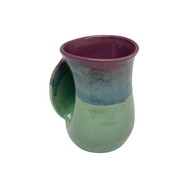 The Original Handwarmer Mug: Mossy Creek / Left Hand