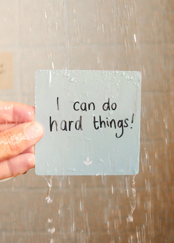 Shower Affirmation™ Cards - Note to Self - Pine & Moss