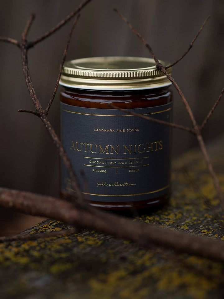 Landmark Candle - Autumn Nights - Pine & Moss