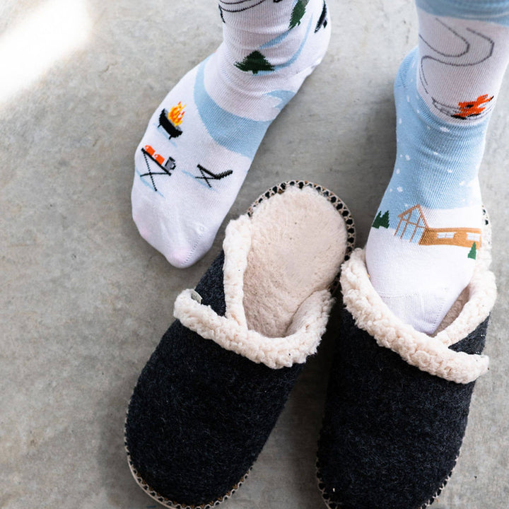 Men's Ski Scene Socks: Men's 7 - 12