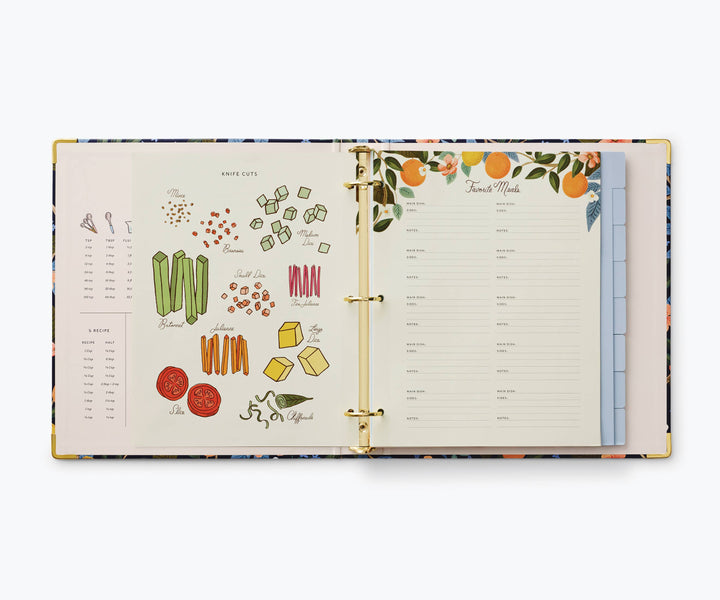 Rifle Paper Co.-Citrus Grove Recipe Binder