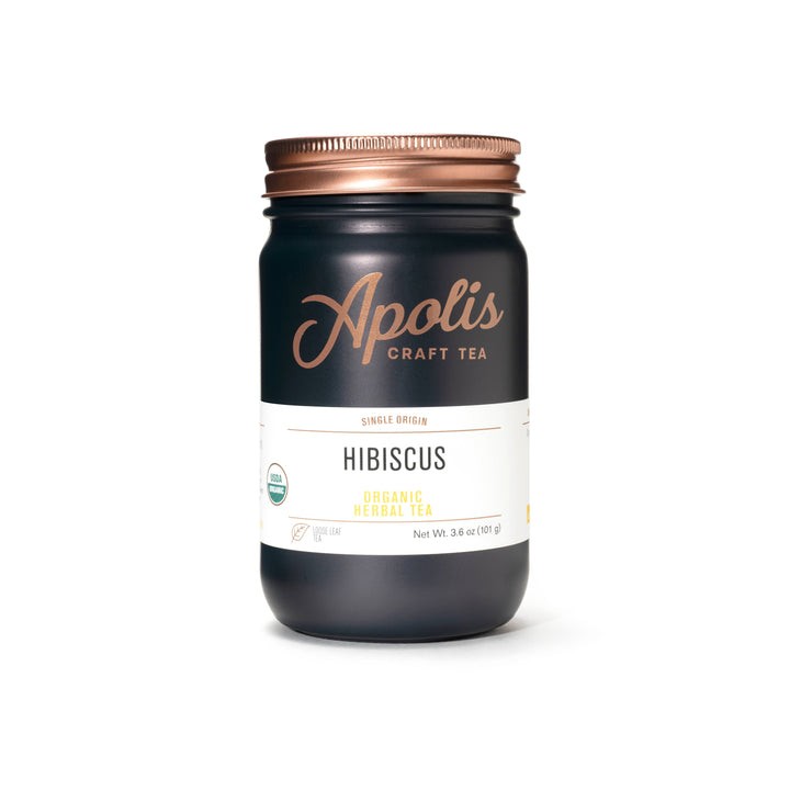 Apolis Tea Organic Hibiscus - Loose Leaf - Pine & Moss