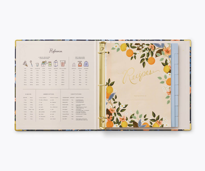 Rifle Paper Co.-Citrus Grove Recipe Binder