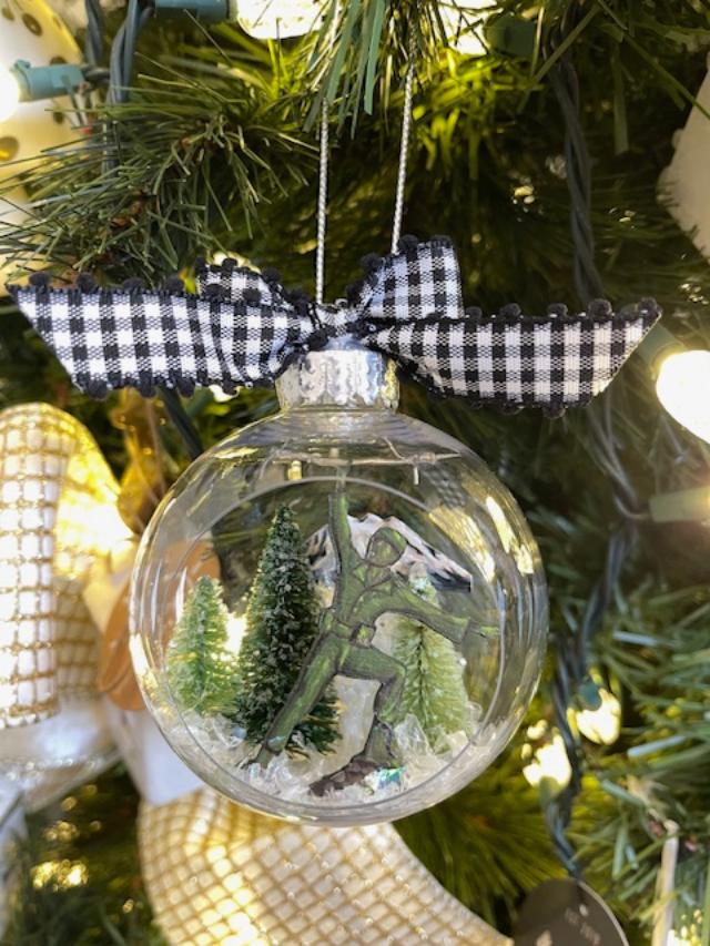 KR.Collective Iron Mike Ornament - Pine & Moss