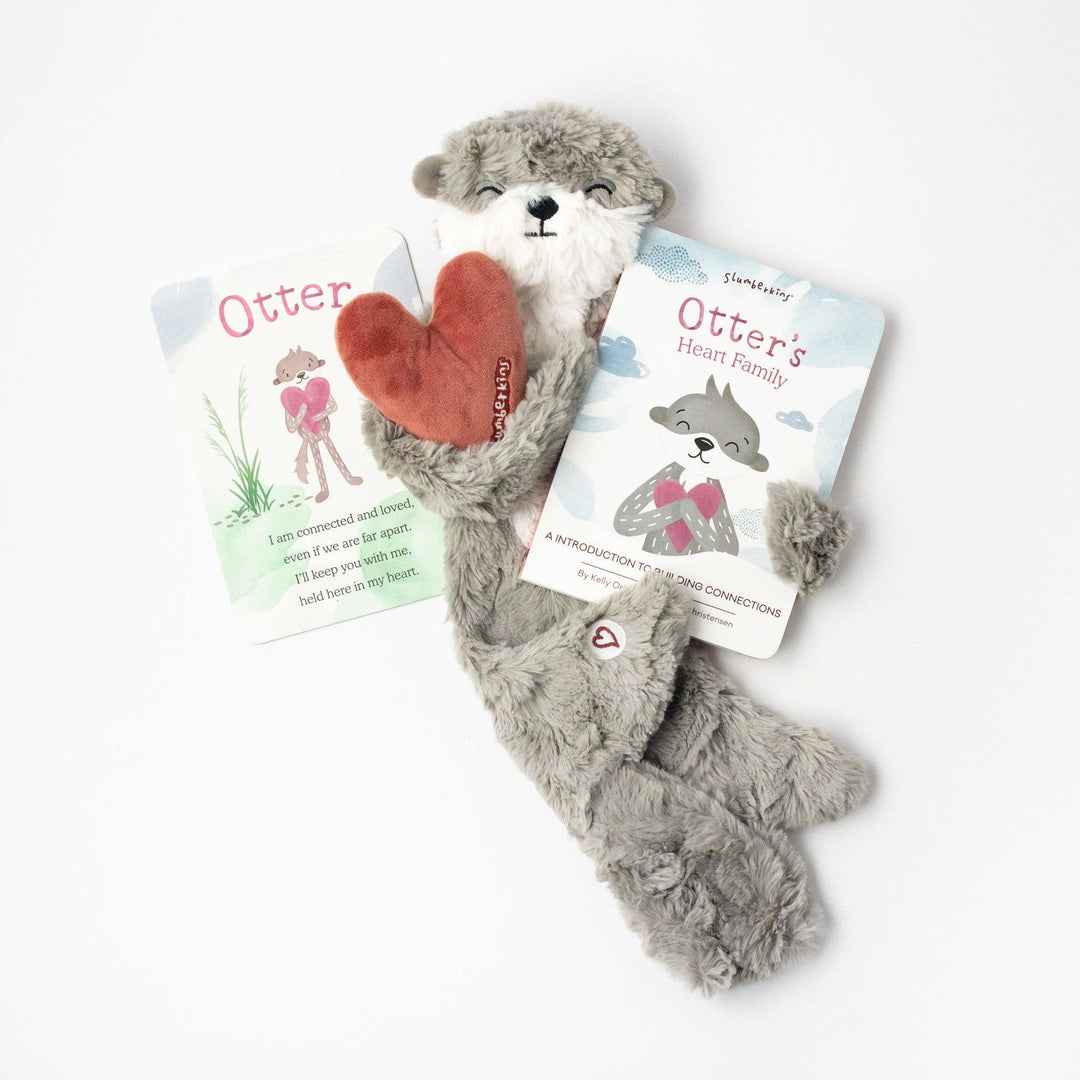 Pebble Otter Snuggler - Family Bonding - Pine & Moss