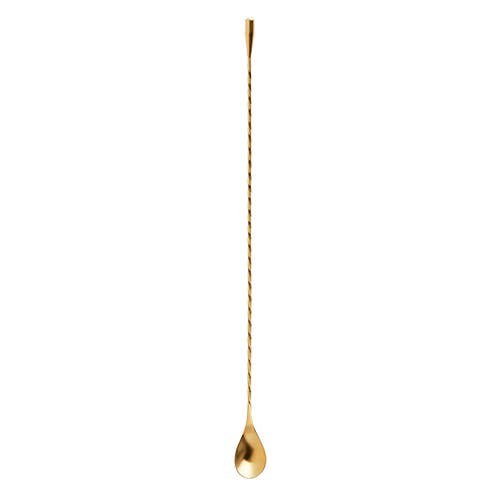 Gold Weighted Barspoon- 40 cm - Pine & Moss
